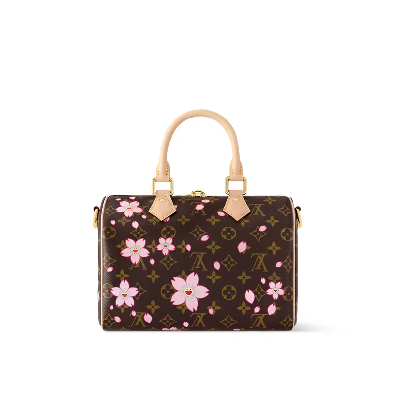 LOUIS VUITTON Сумка кросс-боди Takashi Murakami Cherry Blossom Speedy Bandouliere 25 — фото 3