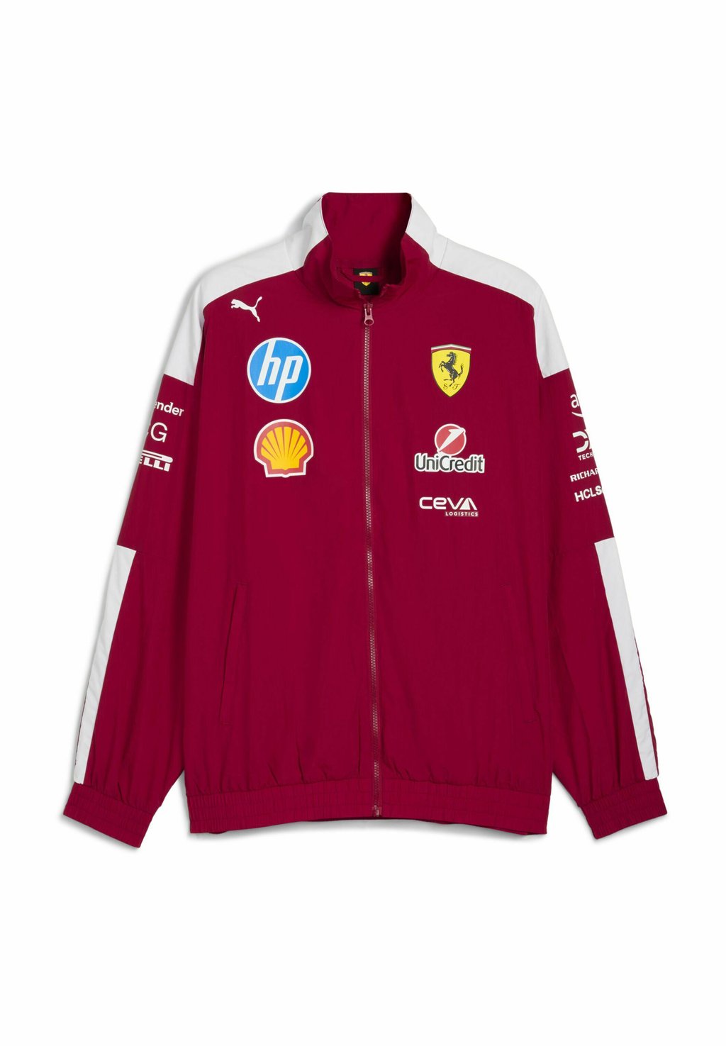 

Тренировочная куртка SCUDERIA FERRARI DRIVERS Puma, темно-красный