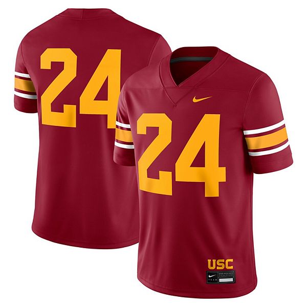 

Мужская футболка #24 cardinal usc trojans alternate game Nike
