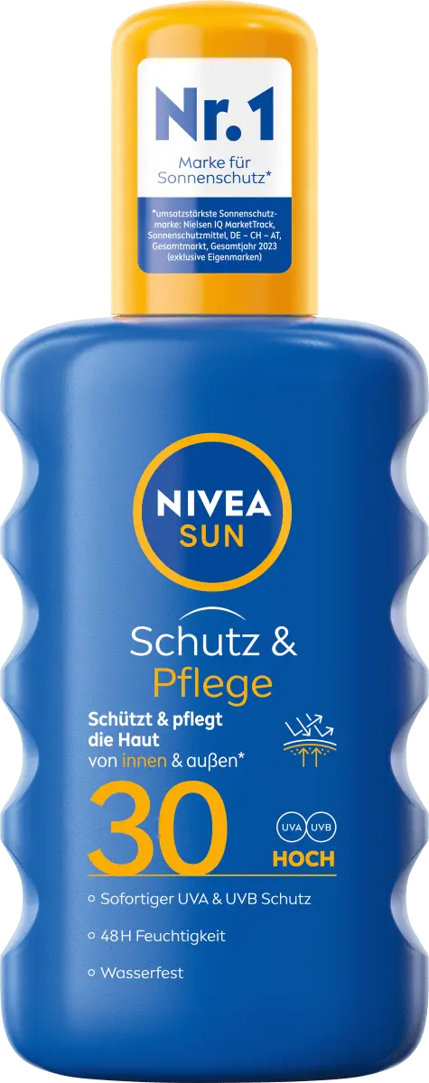 

Защита от солнечных лучей и усилитель Уход SPF 30 200 0мл NIVEA