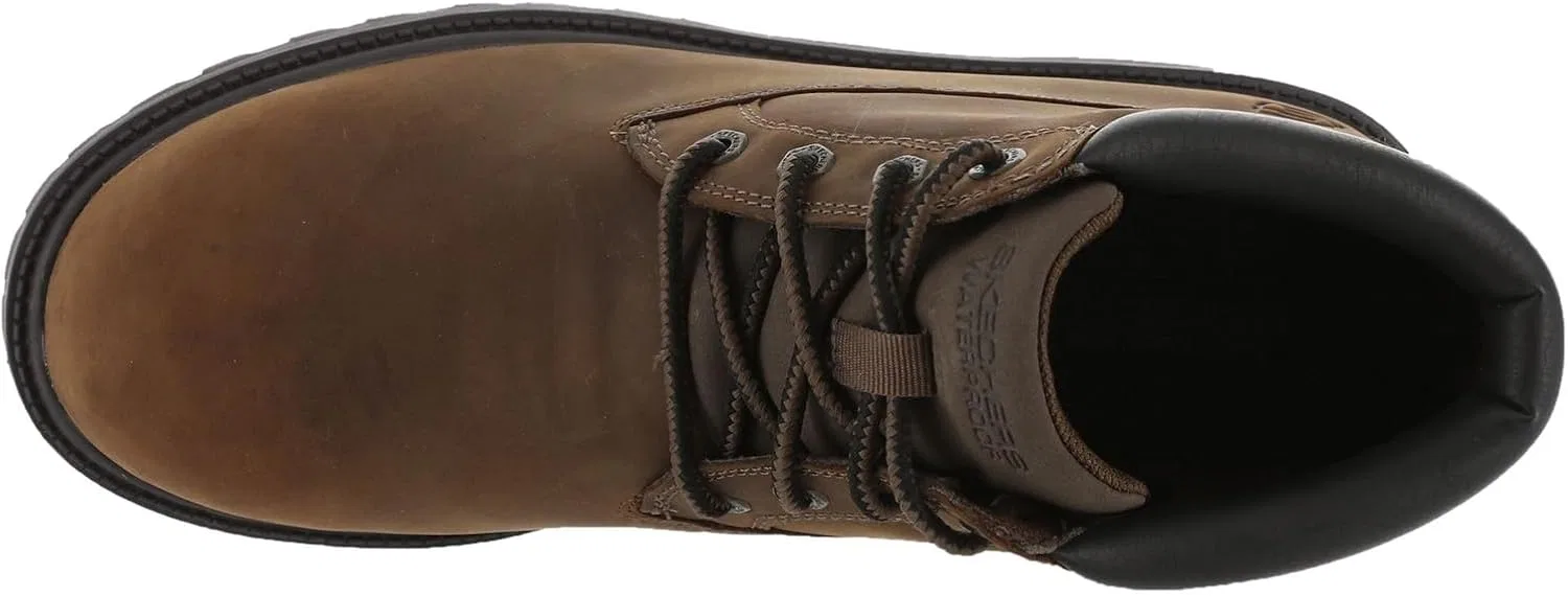 Мужские ботинки Skechers Sergeants ThaxterChukka, Ch Dark Brown — фото 2