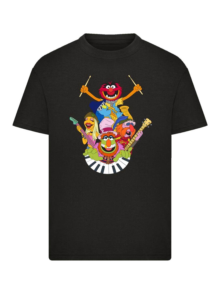

Рубашка F4NT4STIC Disney Muppets Dr.Teeth And The Electric Mayhem, черный