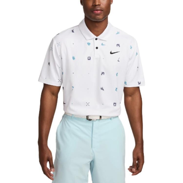 

Мужская рубашка поло TOUR DRI-FIT белая Nike, белый