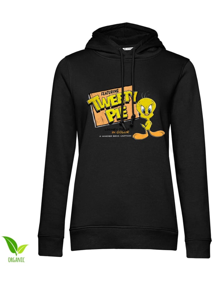 

Толстовка Tweety Pie Girls Hoodie Looney Tunes , черный