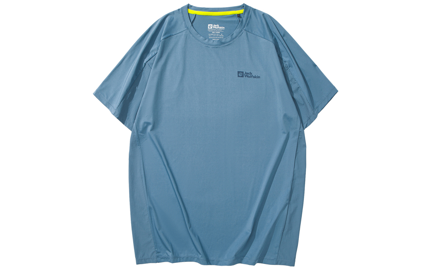 

Футболка мужская быстросохнущая SS23 JACK WOLFSKIN, синий