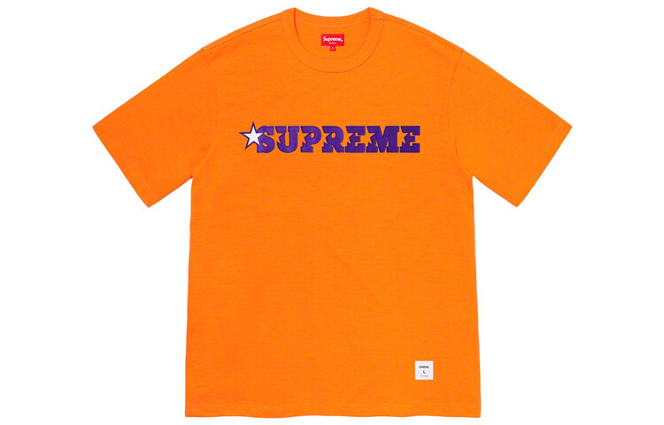 

Футболка унисекс Supreme, оранжевый
