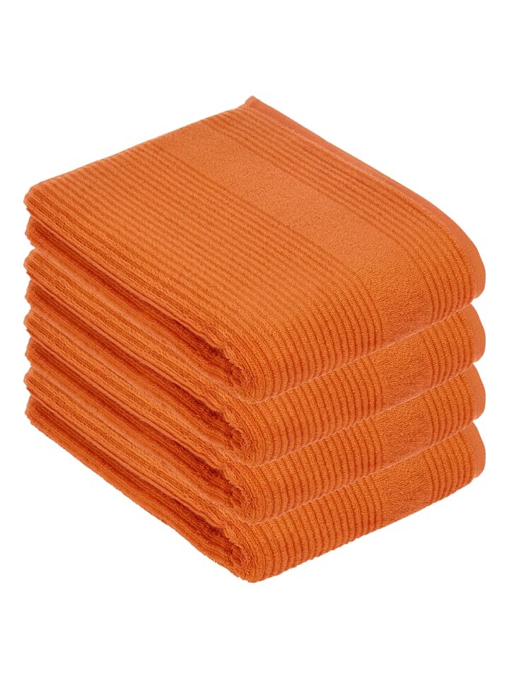 

Полотенце для ванной и душа Vossen, цвет electric orange
