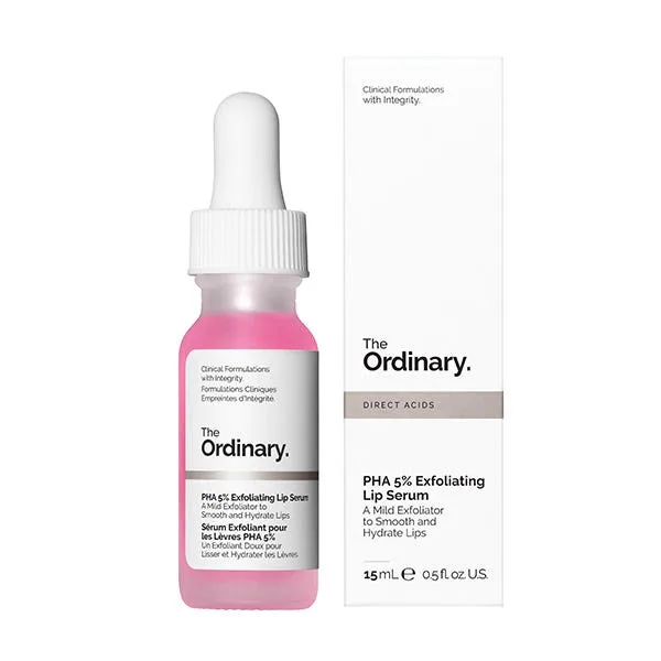 Сыворотка The Ordinary — Отшелушивающая для губ PHA % Exfoliating Lip Serum, 15 мл — фото 4