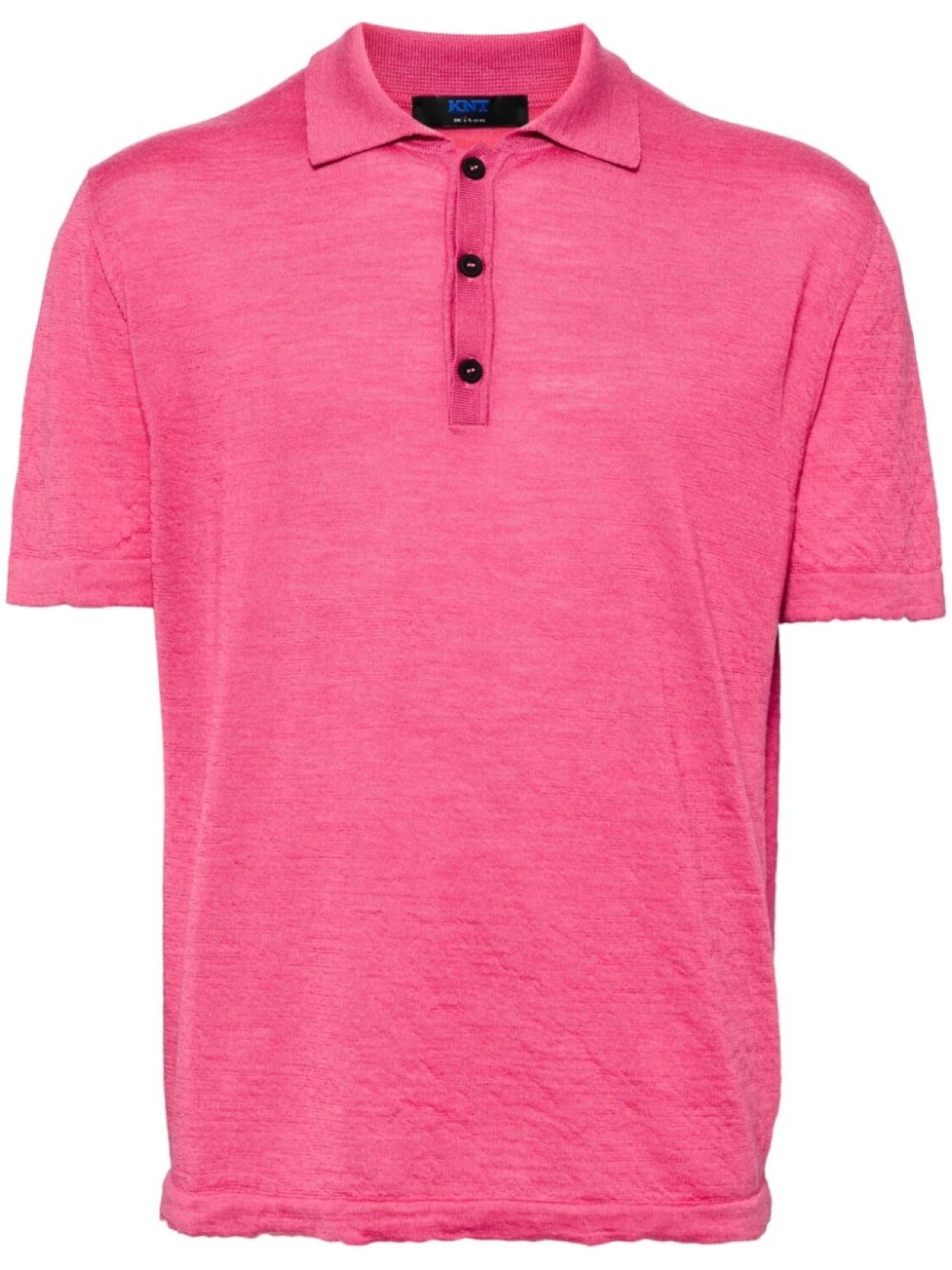 

Рубашка поло Kiton с коротким рукавом, розовый