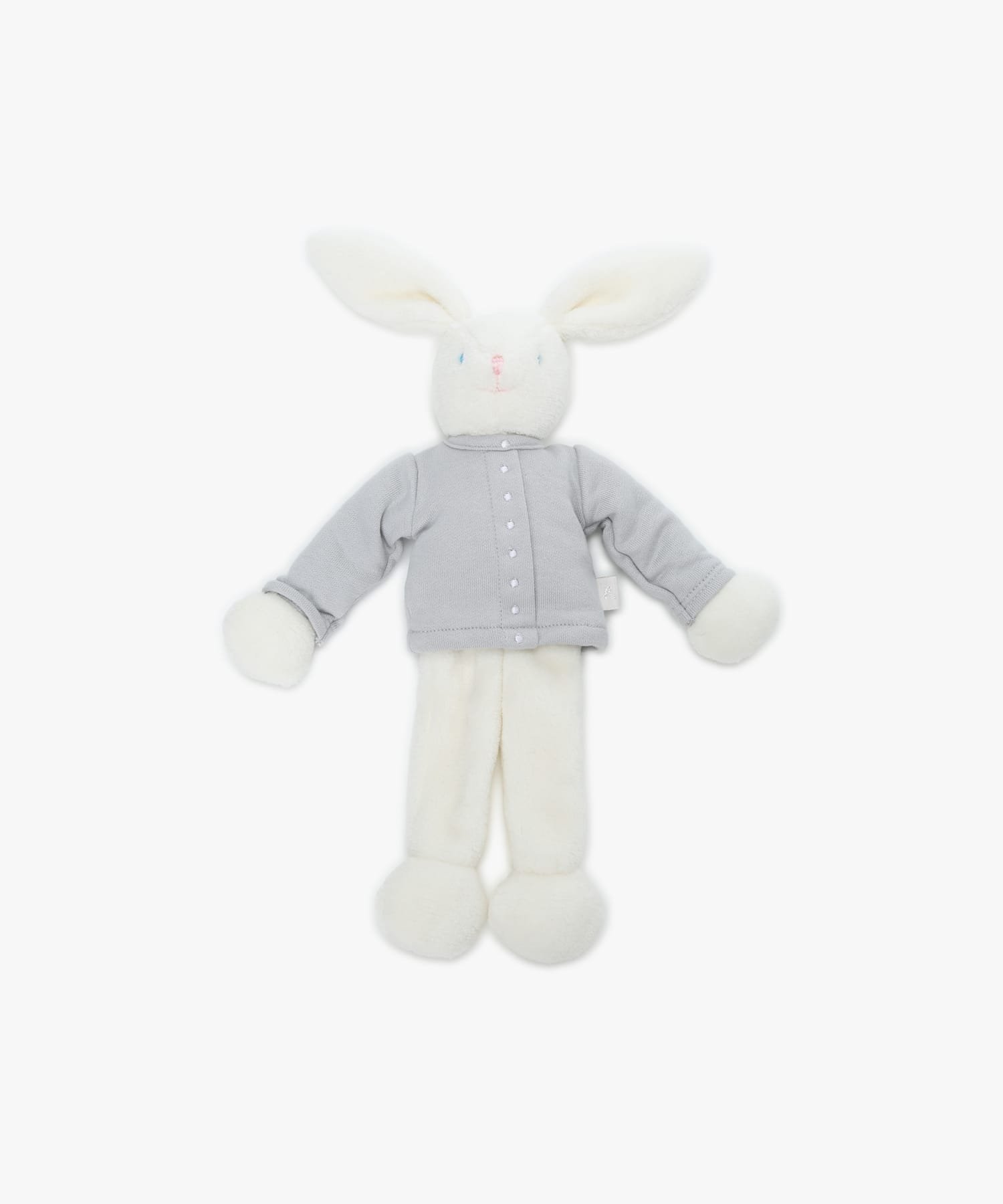 Мягкая игрушка-кролик в кардигане для малыша Agnes b. ENFANT, Gray
