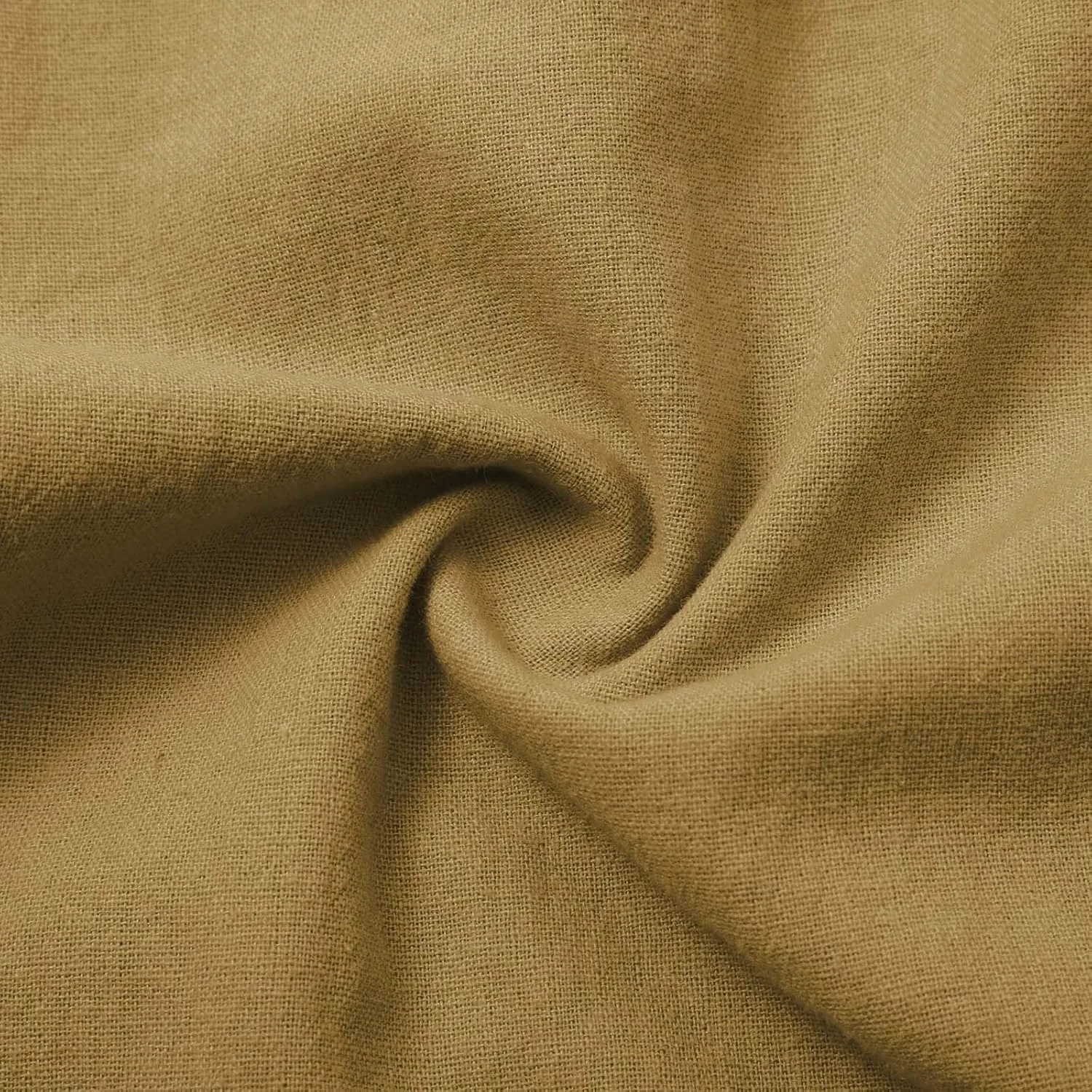 Широкие брюки для женщин Plus Size, мешковатые длинные хлопковые льняные штаны для летнего отдыха с карманом Generic, желтый — фото 2