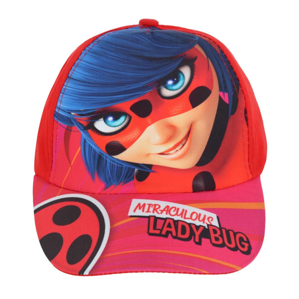 

Бейсболка для девочки Miraculous Lady Bug Textiel Trade, красный