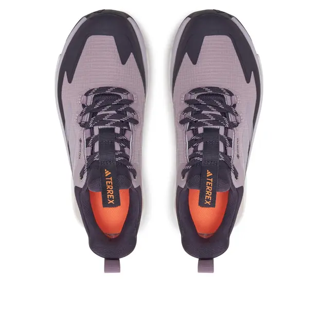Кроссовки (WMNS) adidas Terrex Free Hiker 2.0 Low Gore-Tex 'Preloved Fig Silver Dawn', розовый — фото 4