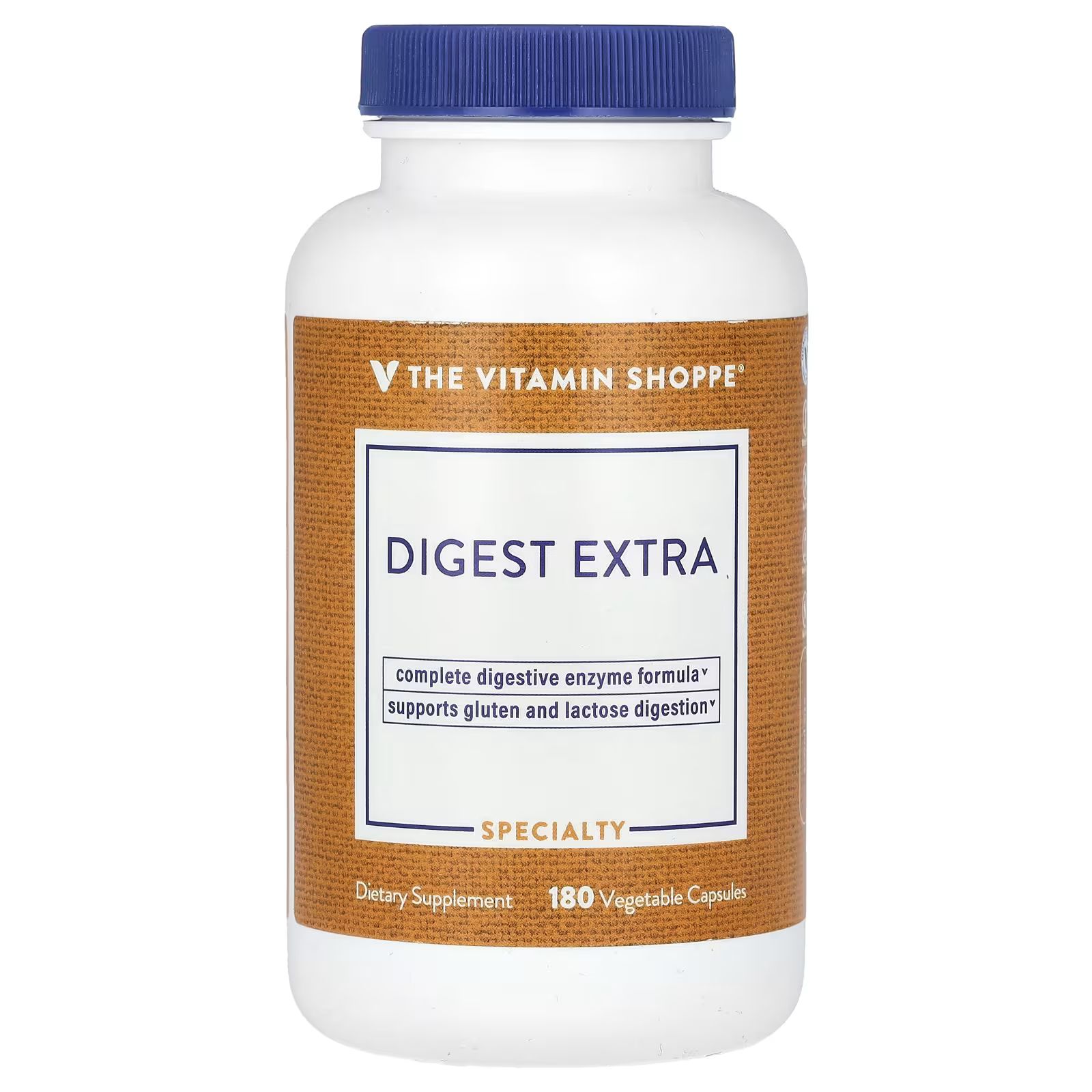 

Digest Extra, 180 растительных капсул The Vitamin Shoppe