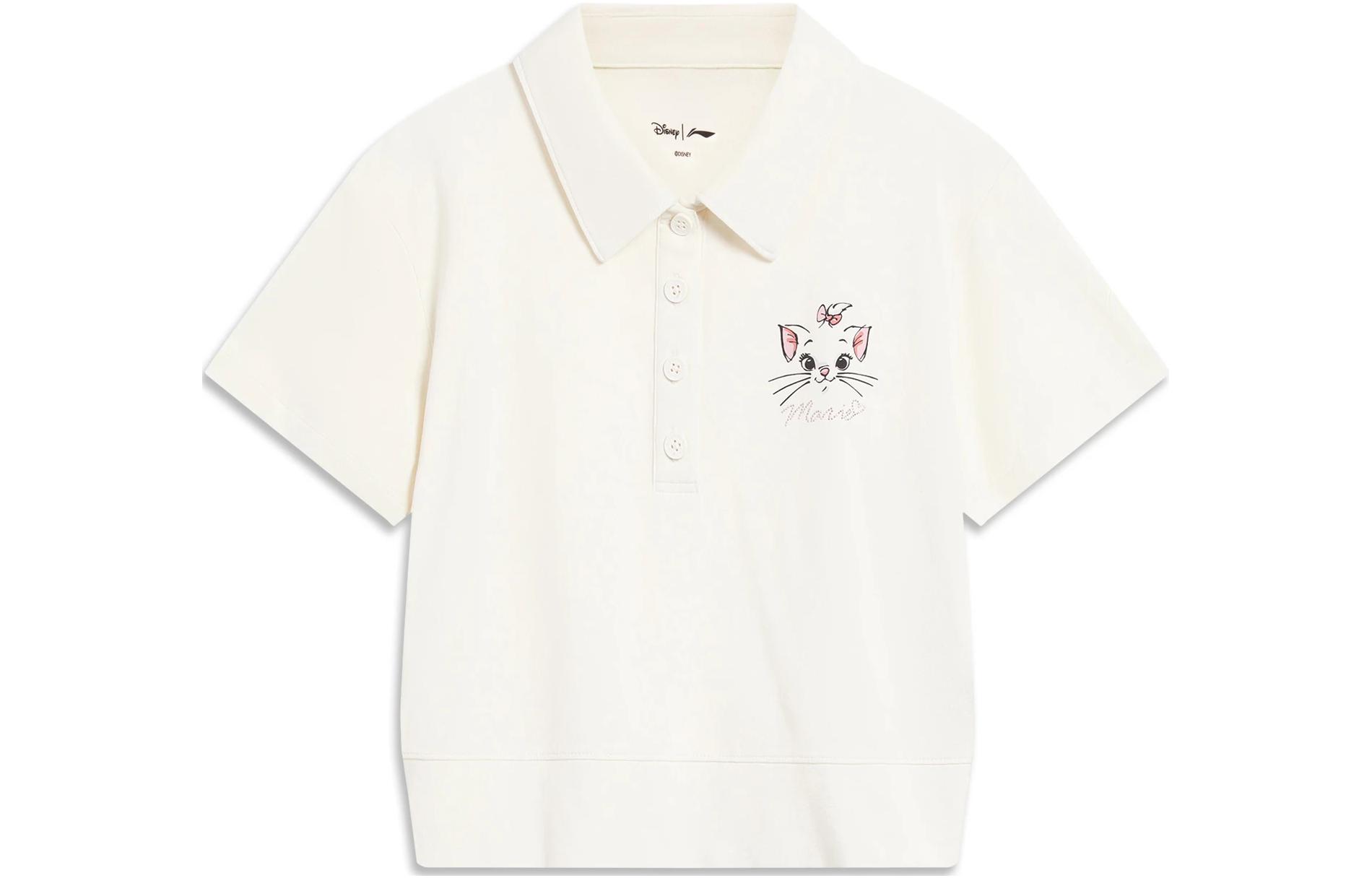 

Футболка поло LiNing x Disney женская экрю