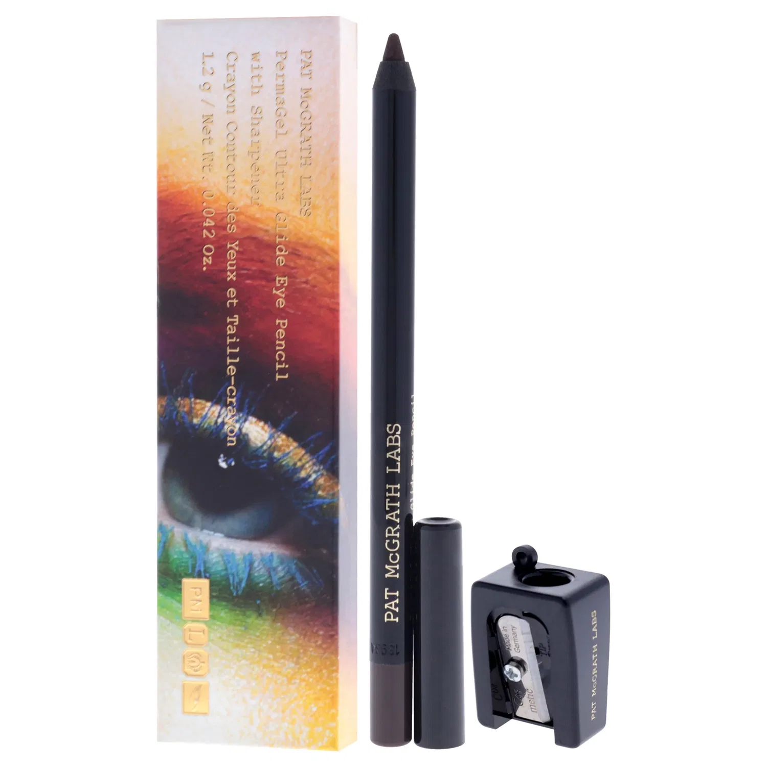 Карандаш для глаз PermaGel Ultra Glide Eye Pencil - 200 Black Coffee от Pat Mcgrath Labs для женщин - 0,042 унции — фото 4
