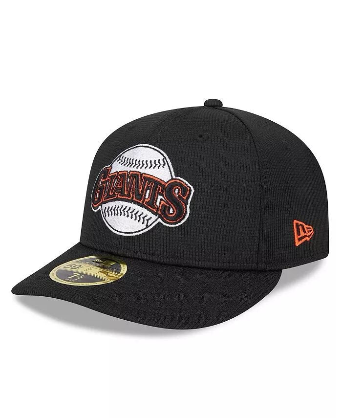 

Мужская черная облегающая шляпа San Francisco Giants 2024 с низким профилем 59FIFTY New Era, черный