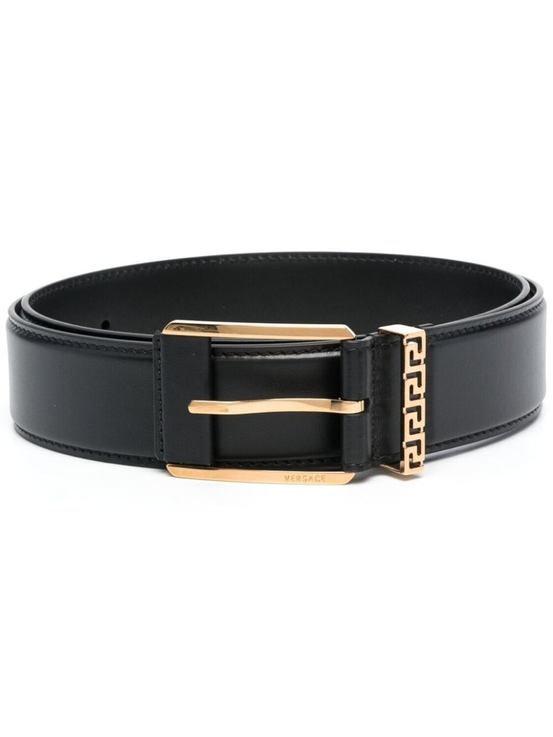 

Versace ремень с пряжкой Greca, черный