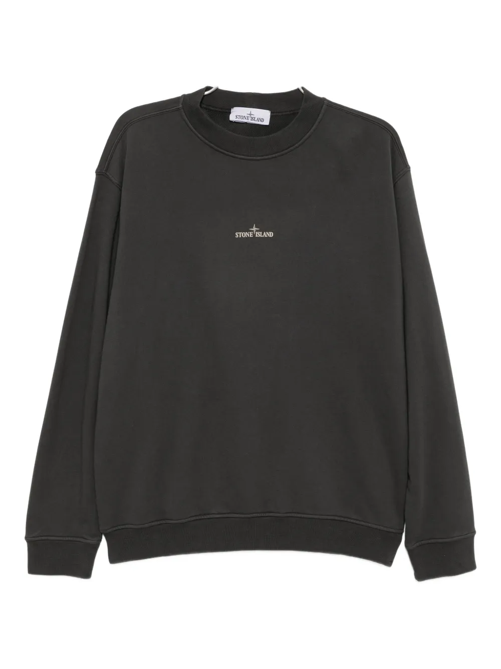 

Толстовка с логотипом Stone Island, серый