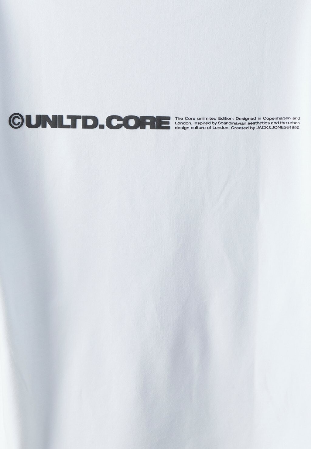 

Принт на футболке JCOAERO CREW NECK Jack & Jones, белый