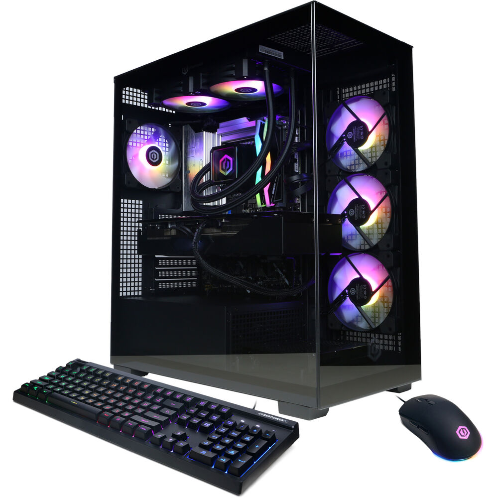 

Настольный компьютер CyberPowerPC Gamer Supreme Liquid Cool (черный)