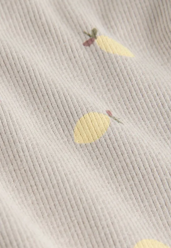 Рубашка с длинным рукавом, прямого кроя Next, Neutral Lemon Print — фото 2