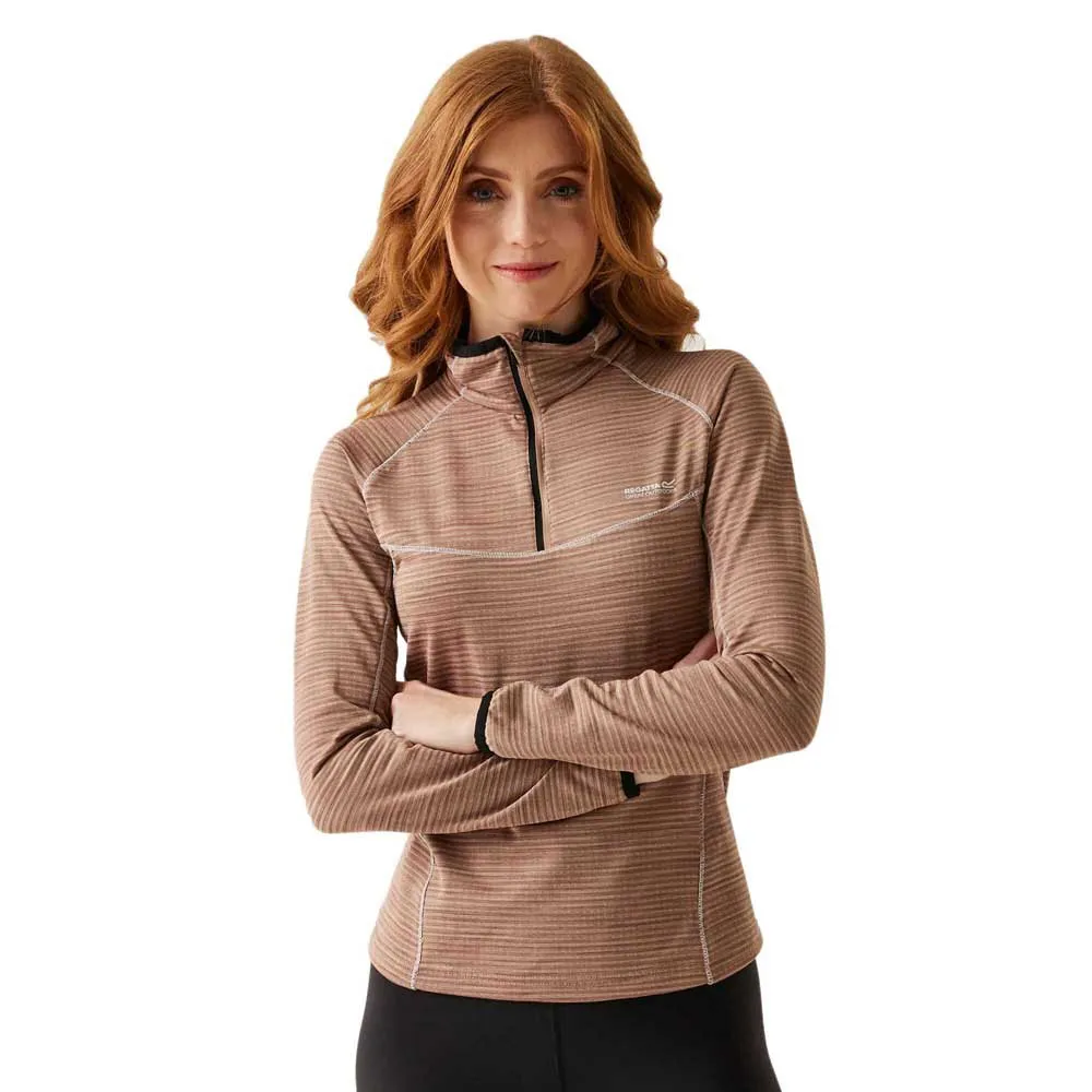 

Флис Regatta Yonder II half zip, коричневый
