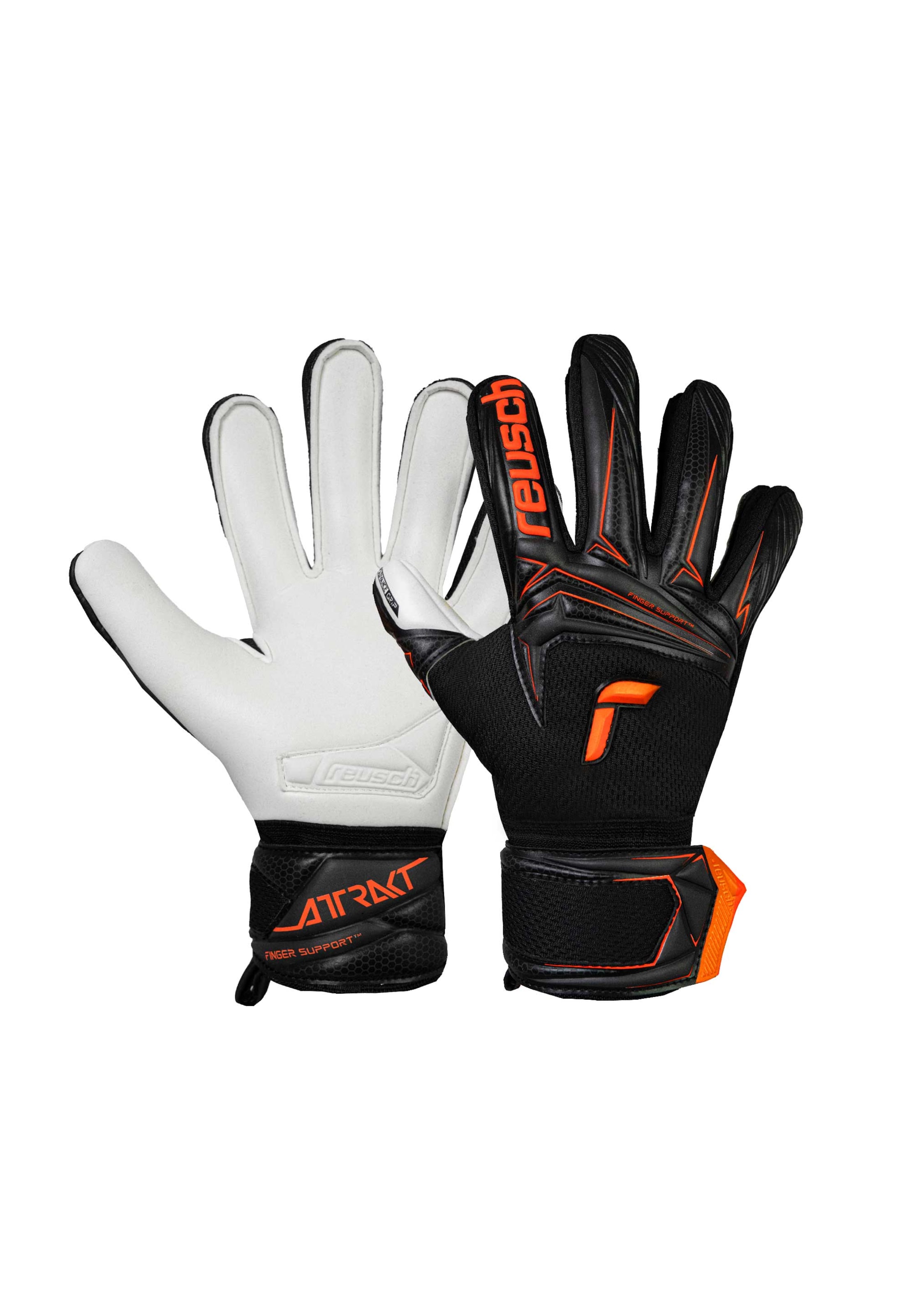 

REUSCH Спортивные перчатки 'Attrakt Advance Junior' в черном цвете