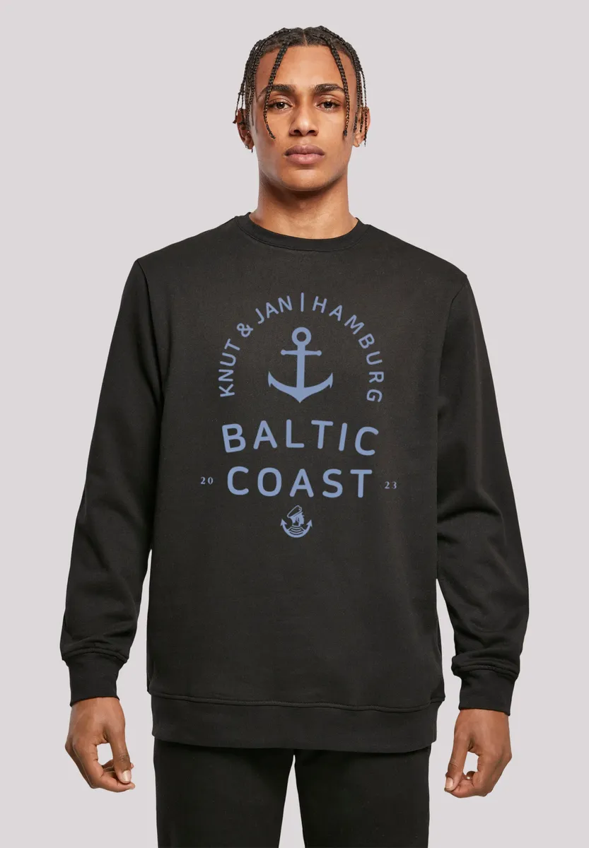 

Толстовка F4NT4STIC "Ostsee Logo Knut & Jan Hamburg", принт, черный