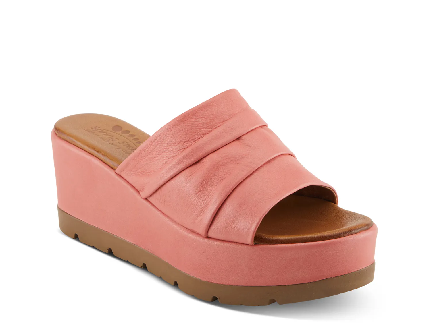 Сандалии Allerton Wedge Sandal Spring Step, цвет salmon