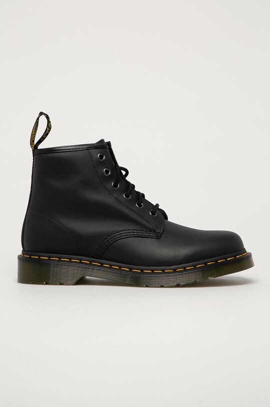 

Доктор Кожаные ботинки Martens 101 Dr. Martens, черный