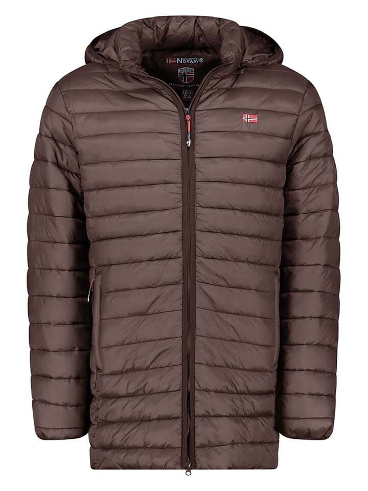 

Стеганая куртка Geographical Norway Steppjacke Amigo, темно-коричневый