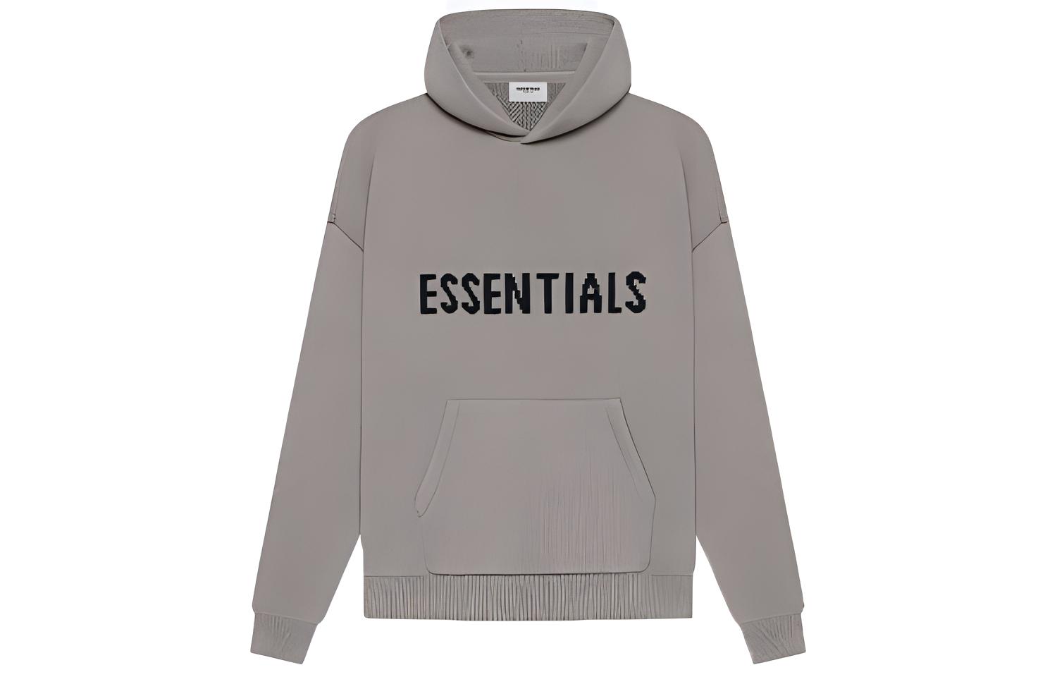 

Вязаный пуловер с капюшоном Fear Of God Essentials, Dark Oat