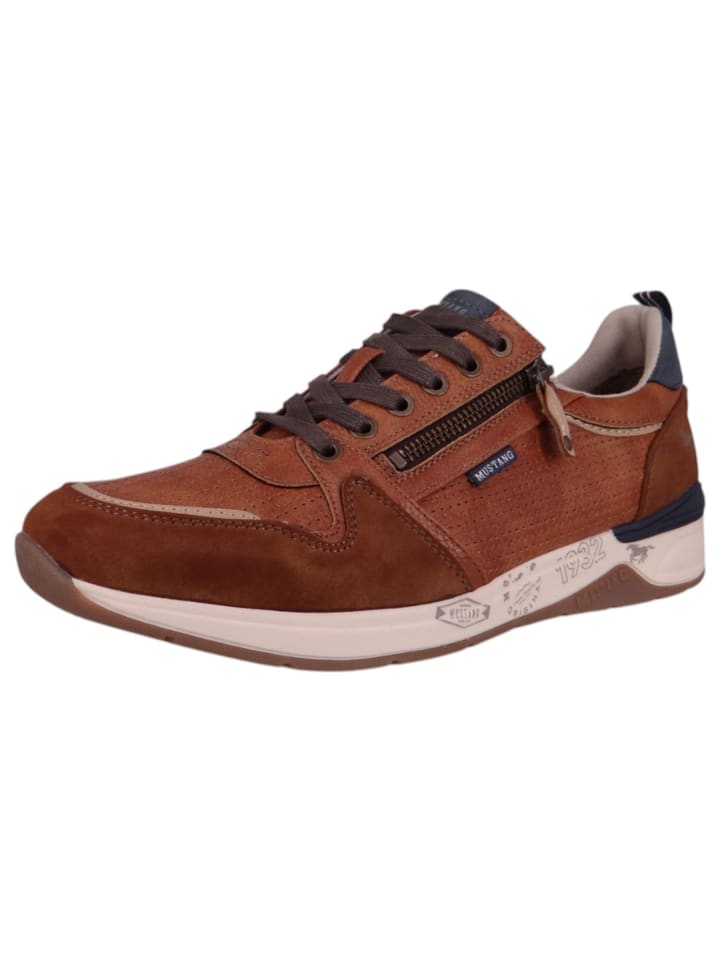 

Кроссовки на шнуровке Mustang, цвет sneaker braun