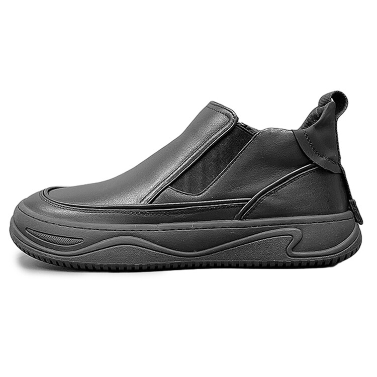 

Туфли мужские Men"s Casual Men Mid-Top Yedani, цвет Black Fleece-Lined