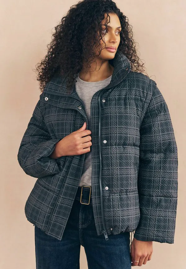 Зимняя куртка Next, Navy Check