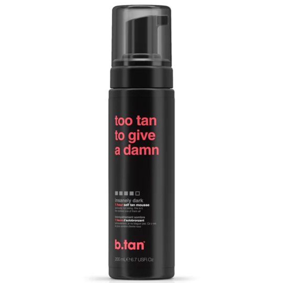 

B.tan Too Tan To Give A Damn, Пена для автозагара, 200 мл
