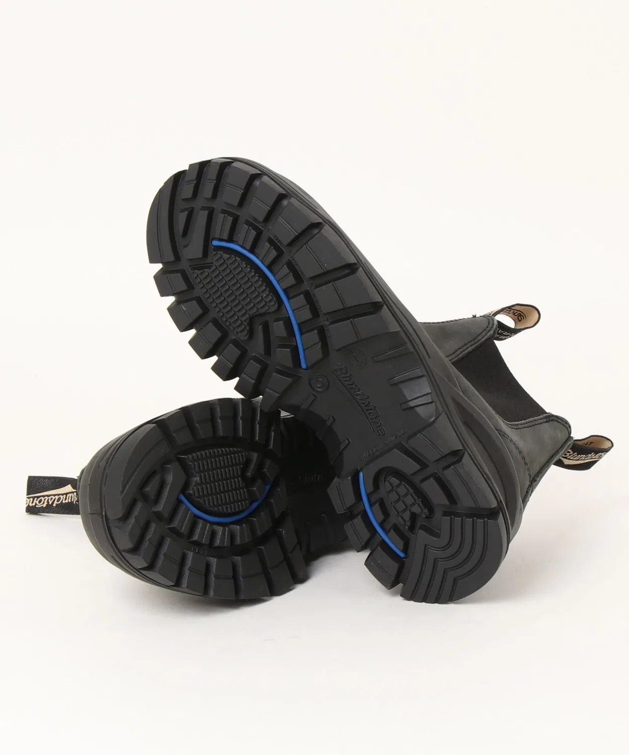 Ботинки LUG BOOT с тракционной подошвой Rustic Black, кожа, чёрный — фото 3