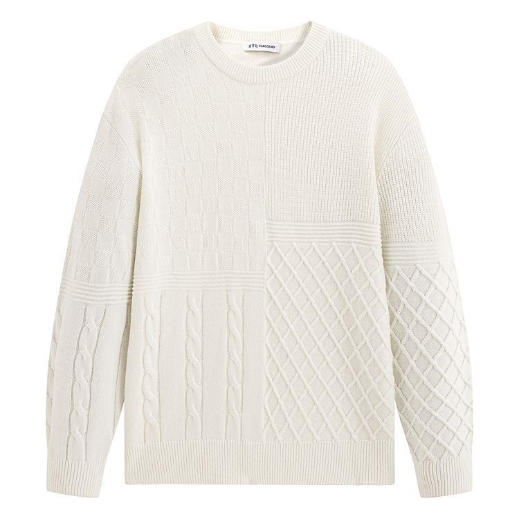 

Повседневный свитер мужской PEACEBIRD MEN, экрю, batch 1