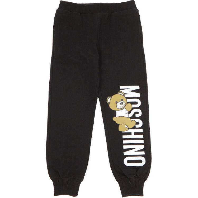 

Повседневные брюки детские черные MOSCHINO