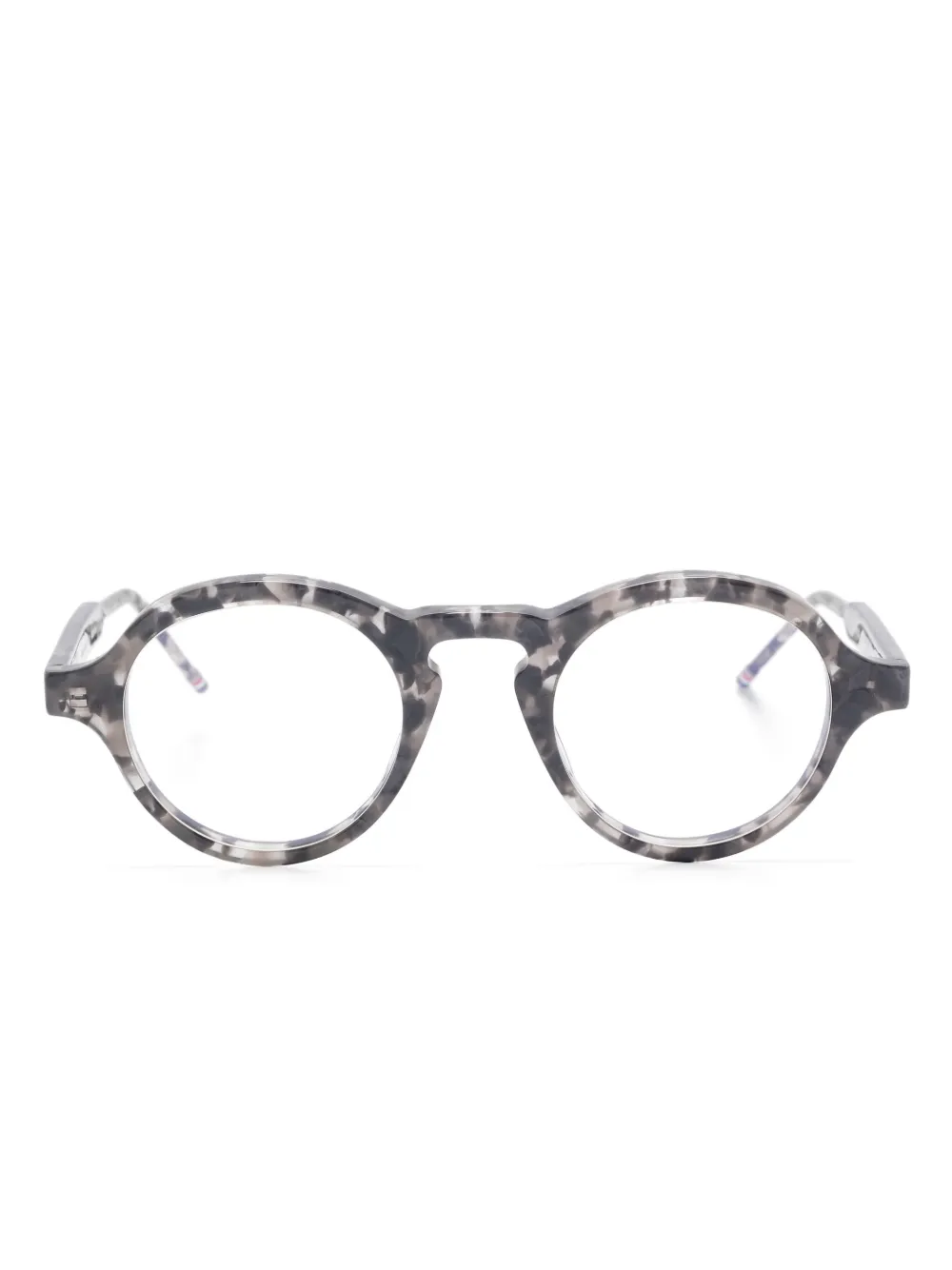 

Очки в круглой оправе Thom Browne Eyewear, серый