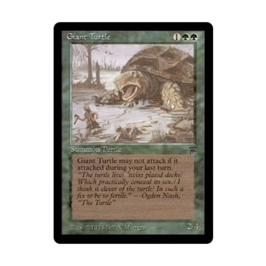 

CCG Гигантская черепаха (С), MTG - Legends
