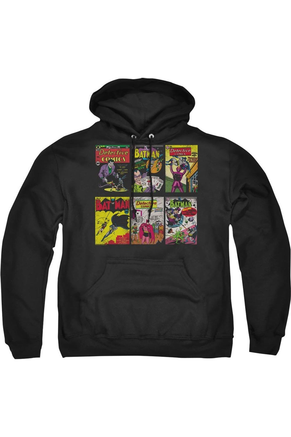 

Batman Bm Covers Adult Pull Over Hoodie / Толстовка с капюшоном Gildan, черный