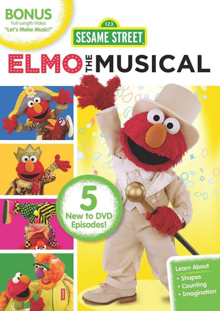 

Диск DVD Sesame Street: Elmo The Musical / (full)