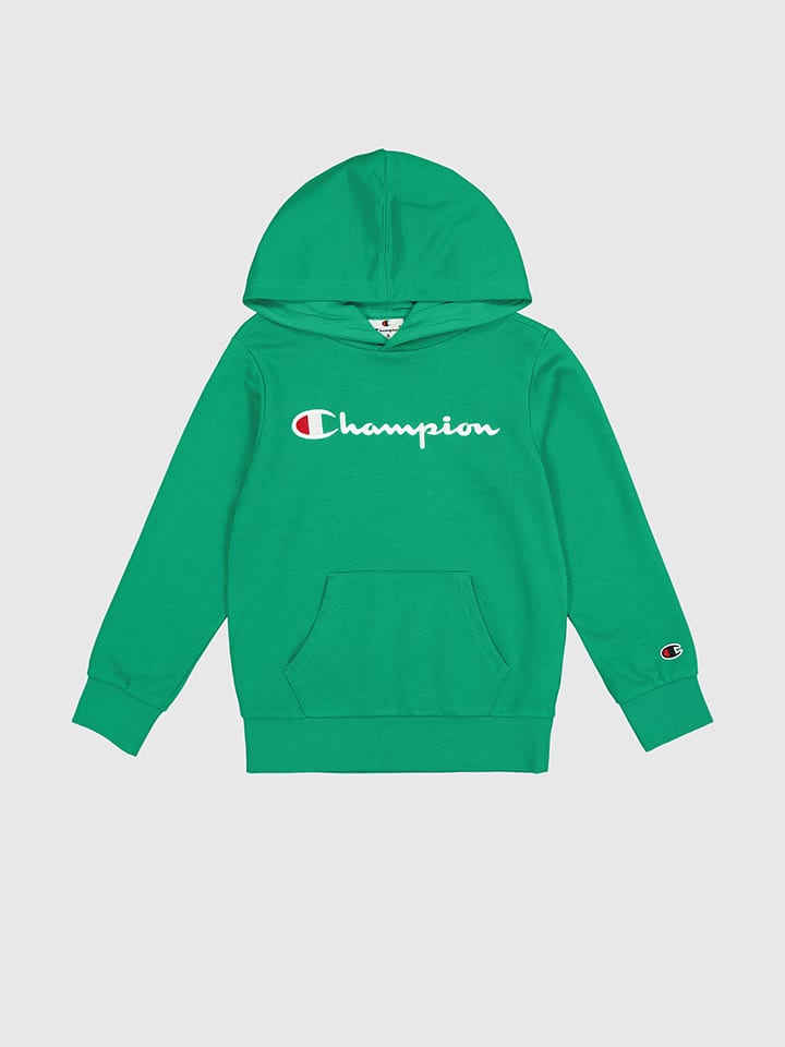 

Пуловер с капюшоном Champion, зеленый