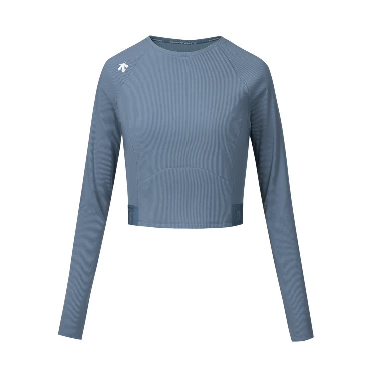 

WOMENS TRAINING Collection Long-Sleeved Knitwear Inner Layer Women's DESCENTE, темно-синий