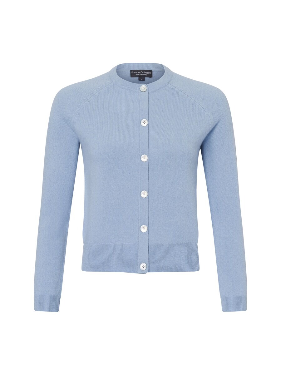 

Вязаный кардиган Franco Callegari Knit Cardigan, светло-синий