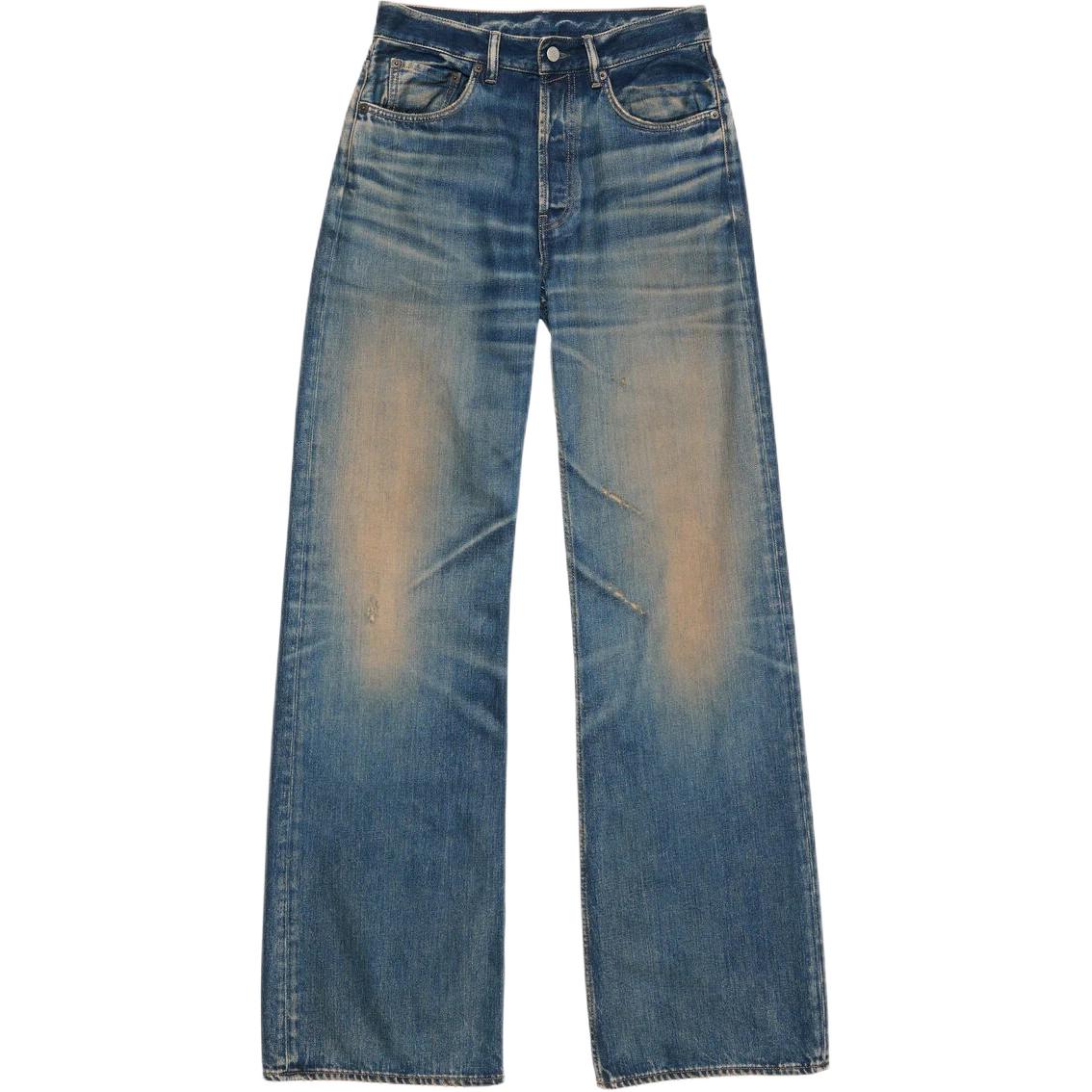 Джинсы свободного кроя Acne Studios, индиго