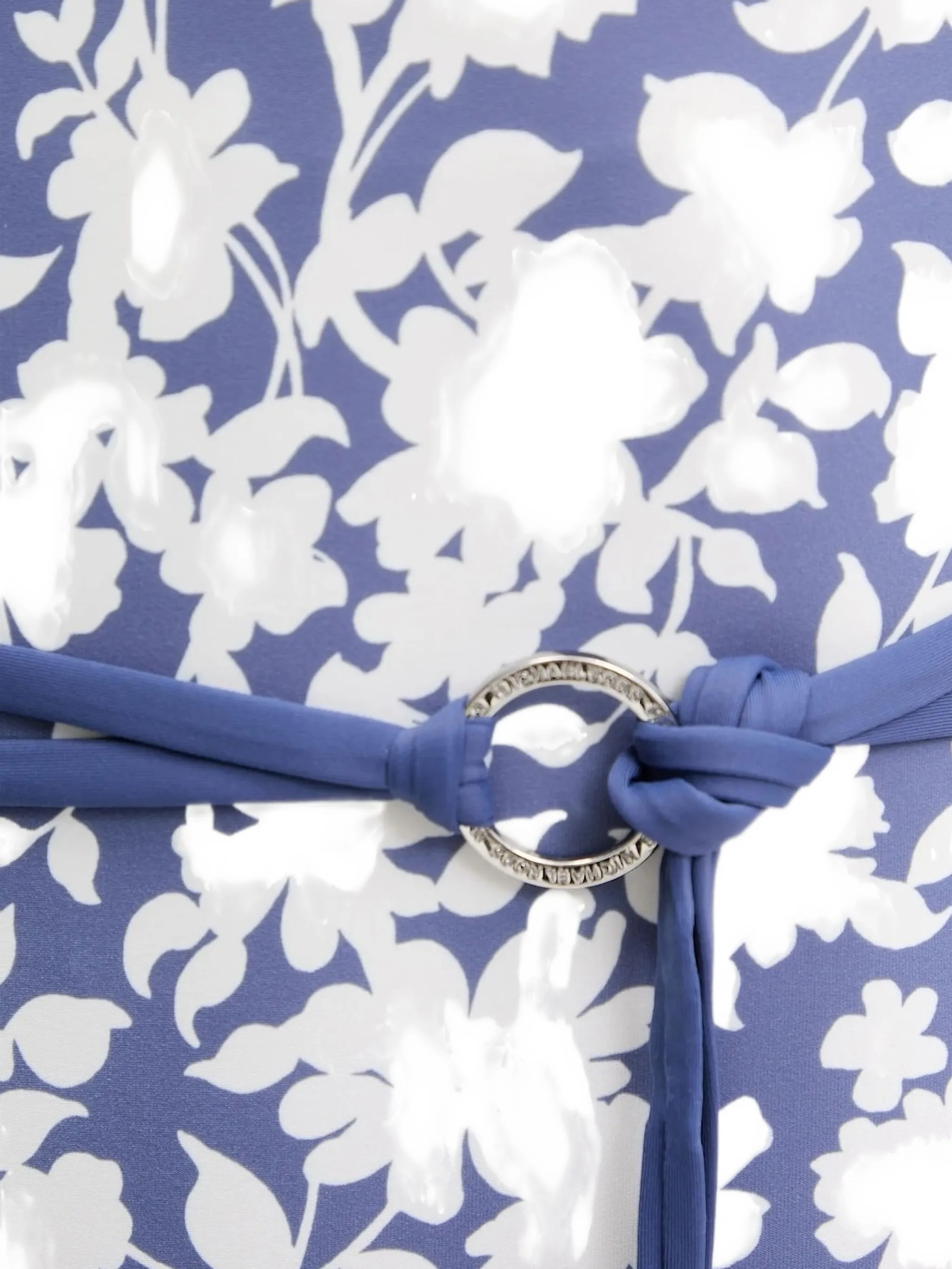 

Купальник с цветочным принтом Michael Michael Kors, синий