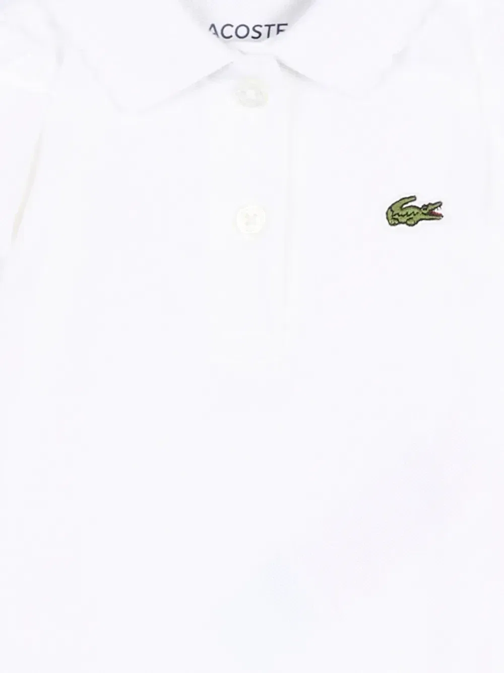 Боди-поло с короткими рукавами Lacoste Kids, белый — фото 3